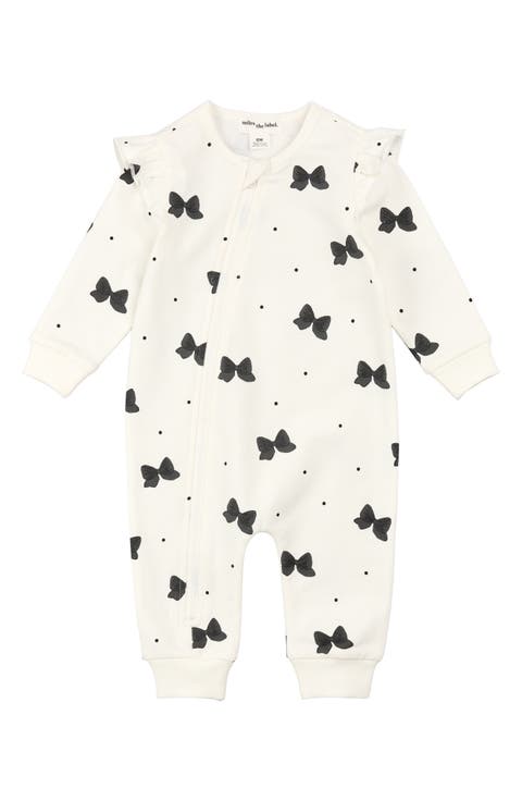 Glitter Bow Romper (Baby)