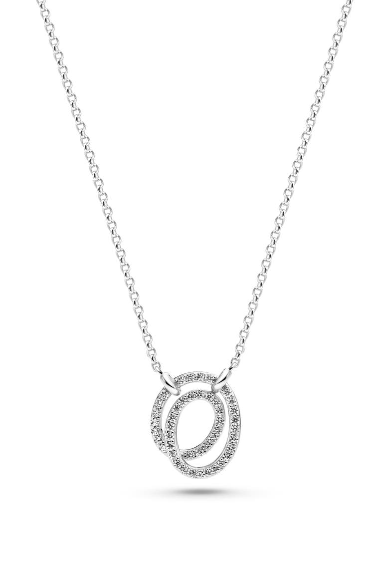Necklace Spirale Due, Main, color, 925 Sterling Silver