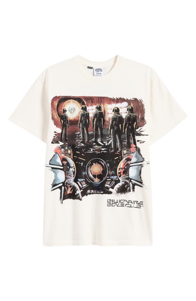 Billionaire Boys Club BB Odyssey Oversize Graphic T-Shirt, Alternate, color, Gardenia