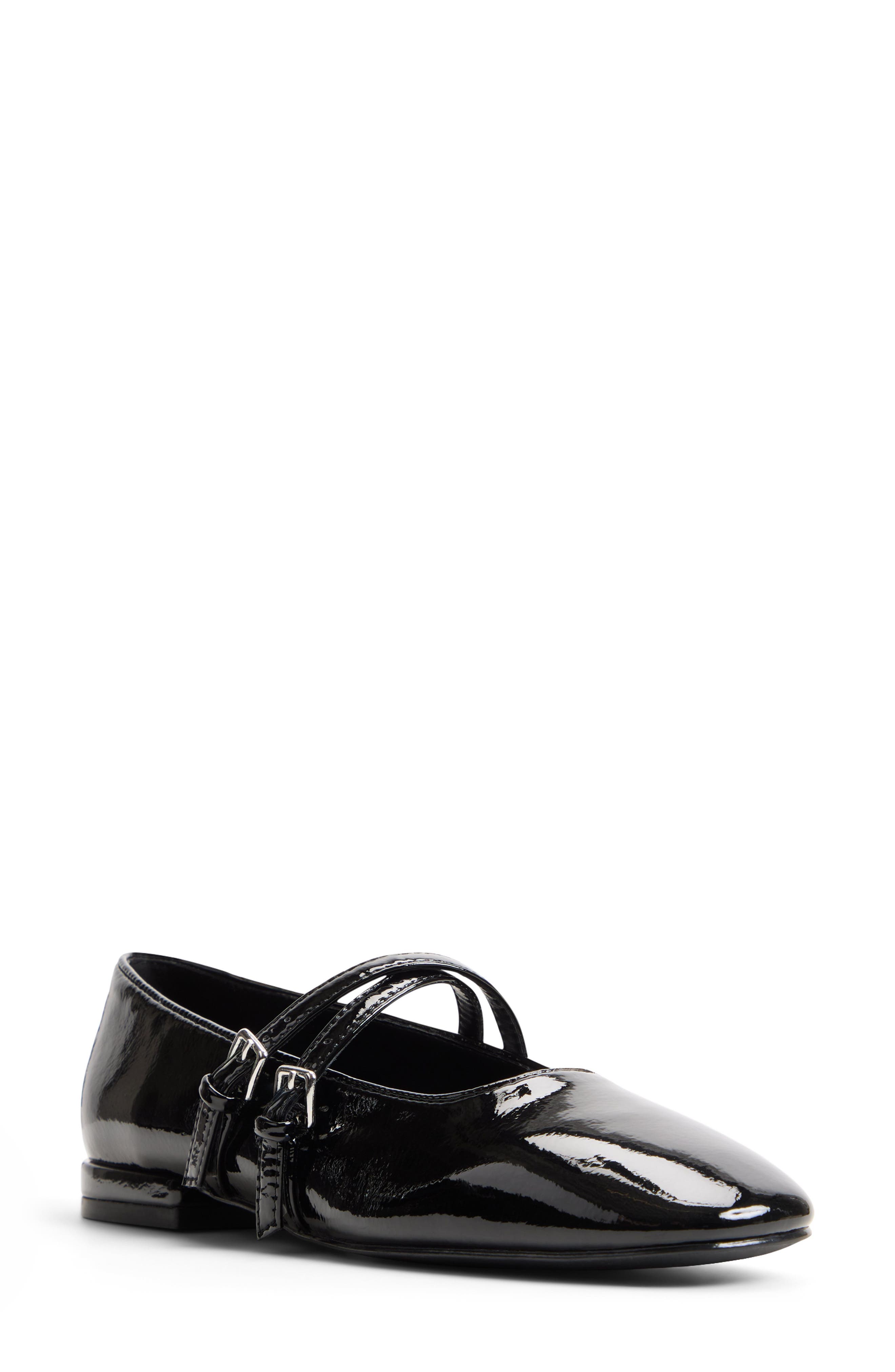 Elinora Mary Jane Flat, Main, color, BLACK