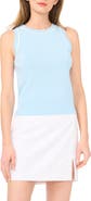 Halogen® Stripe Trim Sweater Tank