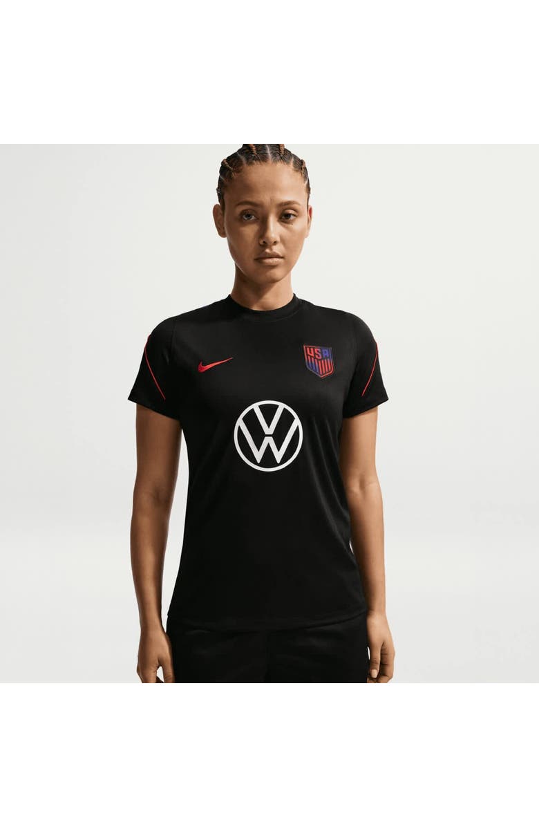 Nike Women's Nike Black USMNT 2026 Strike Dri-FIT Top, Main, color, Black