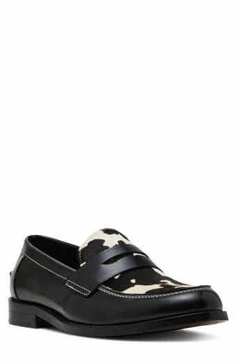 Natan Genuine Calf Hair Penny Loafer