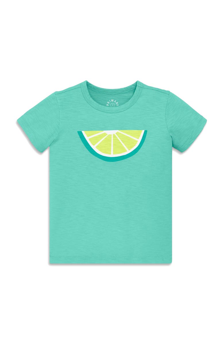 Primary Kids Citrus Tee, Main, color, Seahorse Citrus Slice