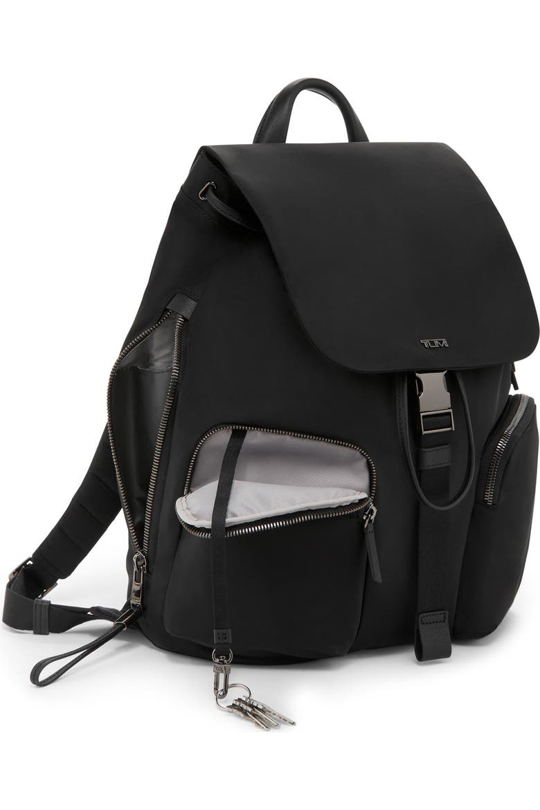 momsun backpack tumi - Voyageur Carson Laptop Exterior Features This backpack has a double zip entry to main compartment leather top handle two front U TUMI Voyageur Leather Raina Backpack