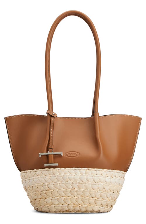 TOD'S TOD'S SMALL BUX MIXED MEDIA SHOPPER