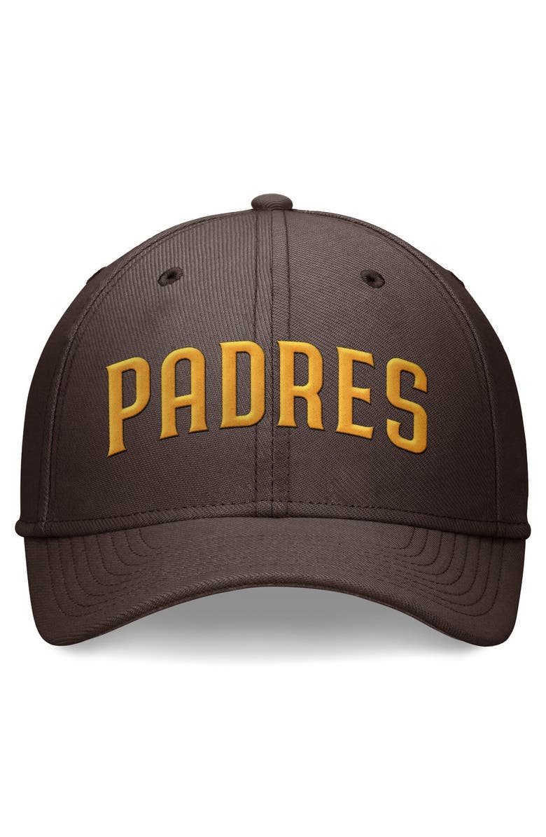 Nike Men's Nike Brown San Diego Padres Performance Flex Hat, Alternate, color, Brown
