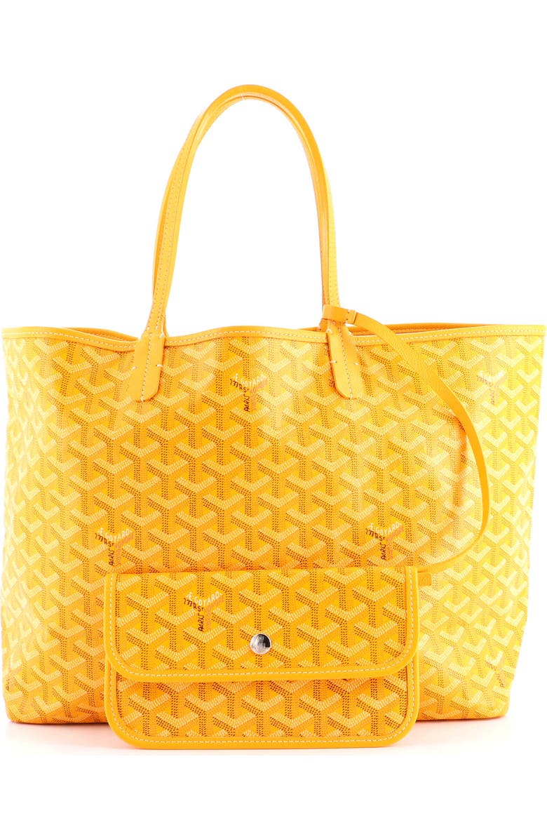 Pre-Owned Goyard Saint Louis Tote Coated Canvas PM, Alternate, color, Yellow