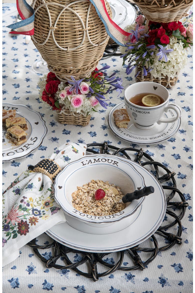 L'Amour Toujours Breakfast Coffee Cup, Alternate, color, WHITEWASH BLACK