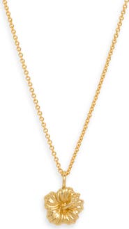 Kiara by Ki-ele Alii Hibiscus Necklace