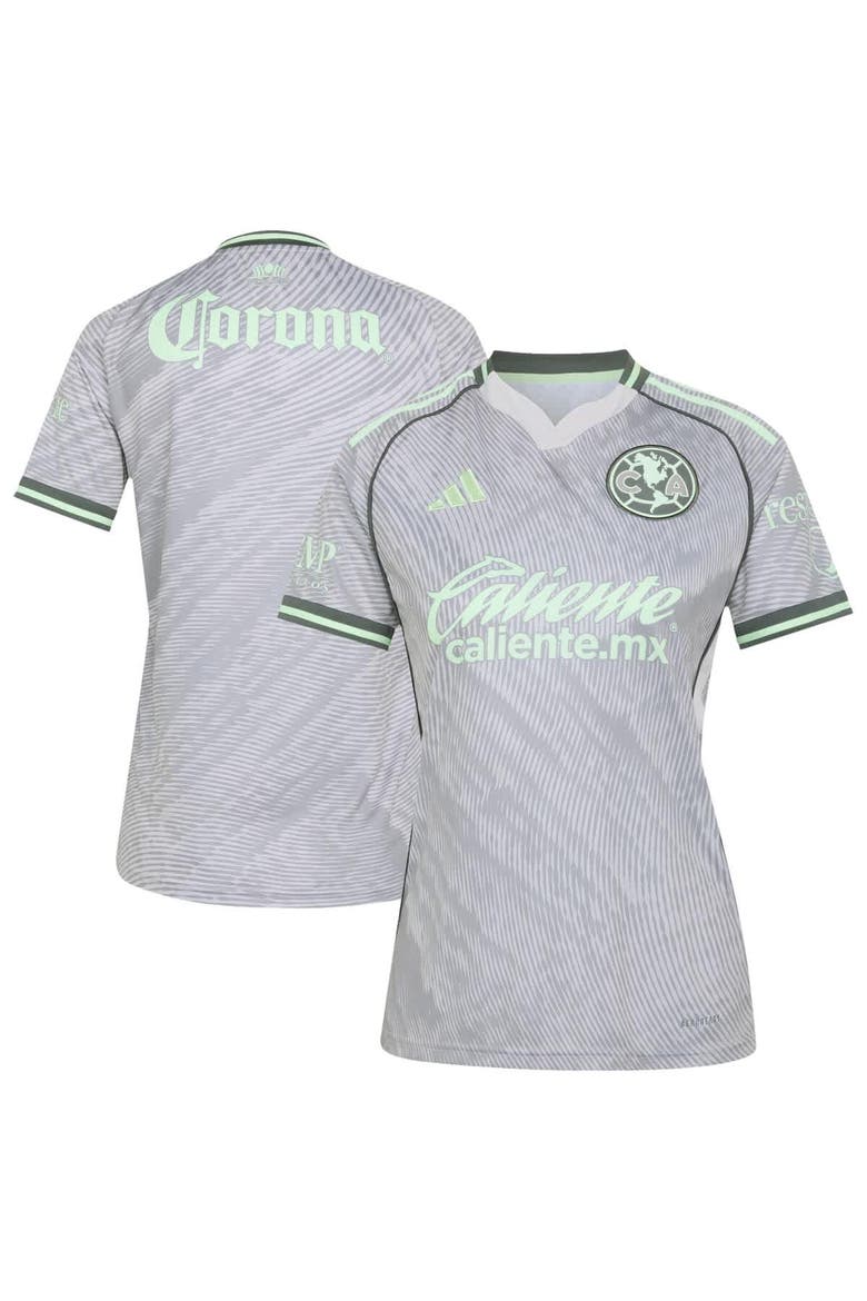 Women's adidas  Gray Club America Third 2025/26 Replica Jersey, Main, color, Gray