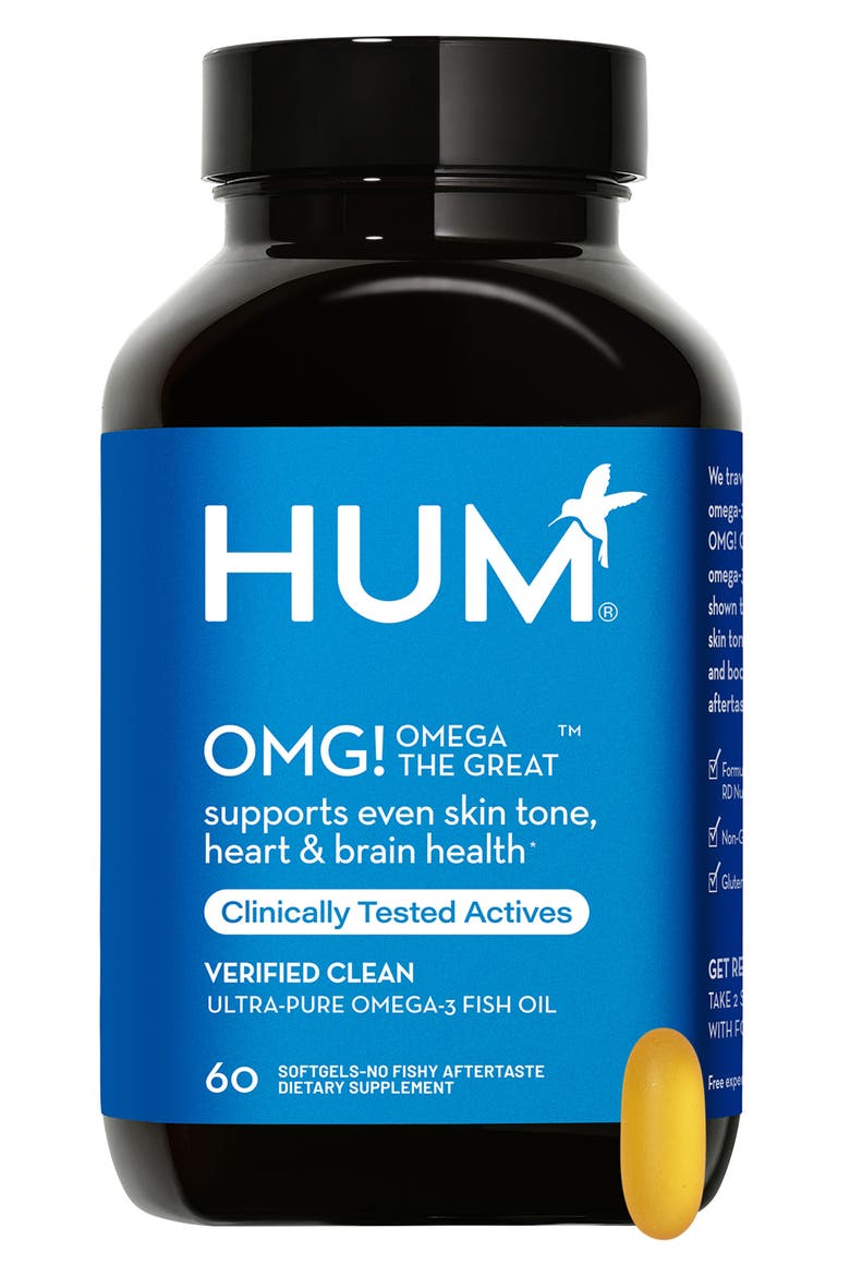 OMG! Omega the Great Fish Oil Supplement, Main, color, NO COLOR