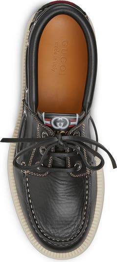Gucci Kaveh Boat Shoe (Men) Nordstrom