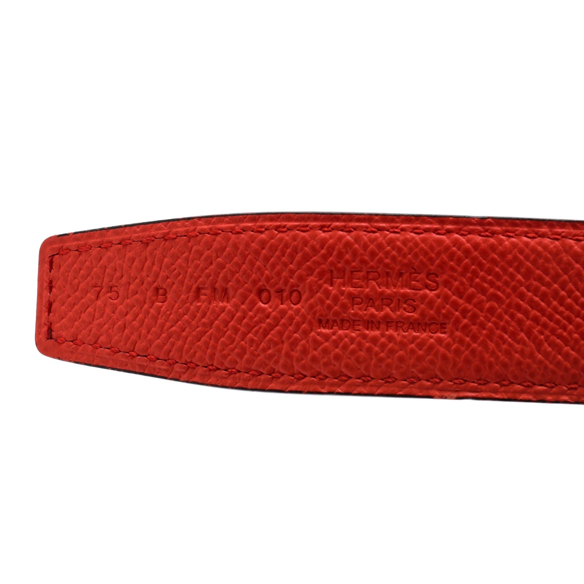 Constance Reversible Belt Leather Thin, Alternate, color, Orange