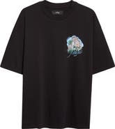 AMIRI Oversize Amiri Hotel Graphic T-Shirt