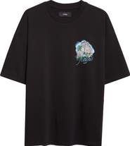 AMIRI Oversize Amiri Hotel Graphic T-Shirt