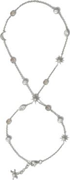Awe Inspired Midnight Reflection Hand Chain