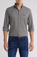 Rodd & Gunn Signal Hill Grid Trim Fit Cotton Button-Up Shirt
