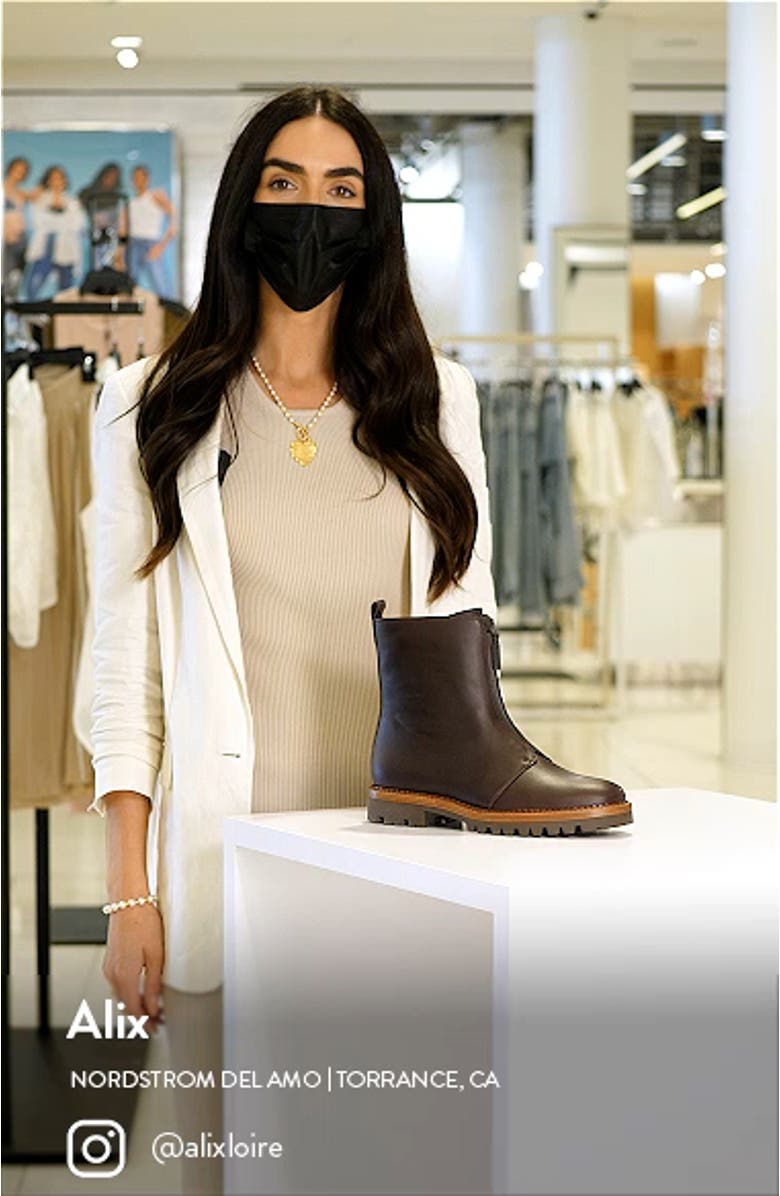 Cabria Water Resistant Front Zip Boot, sales video thumbnail