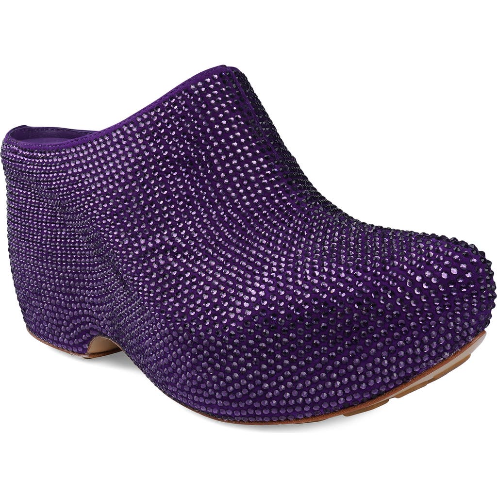 Zigi Ziska Embellished Clog In Purple
