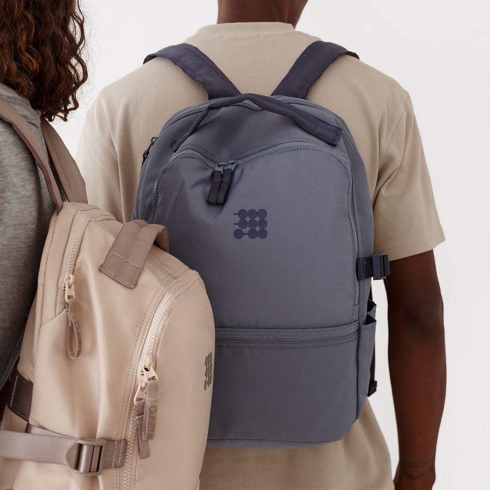 Backpack  Lightweight Water Resistant Laptop Backpack for Work, College & Travel with Organizer, Alternate, color, Smoke Blue