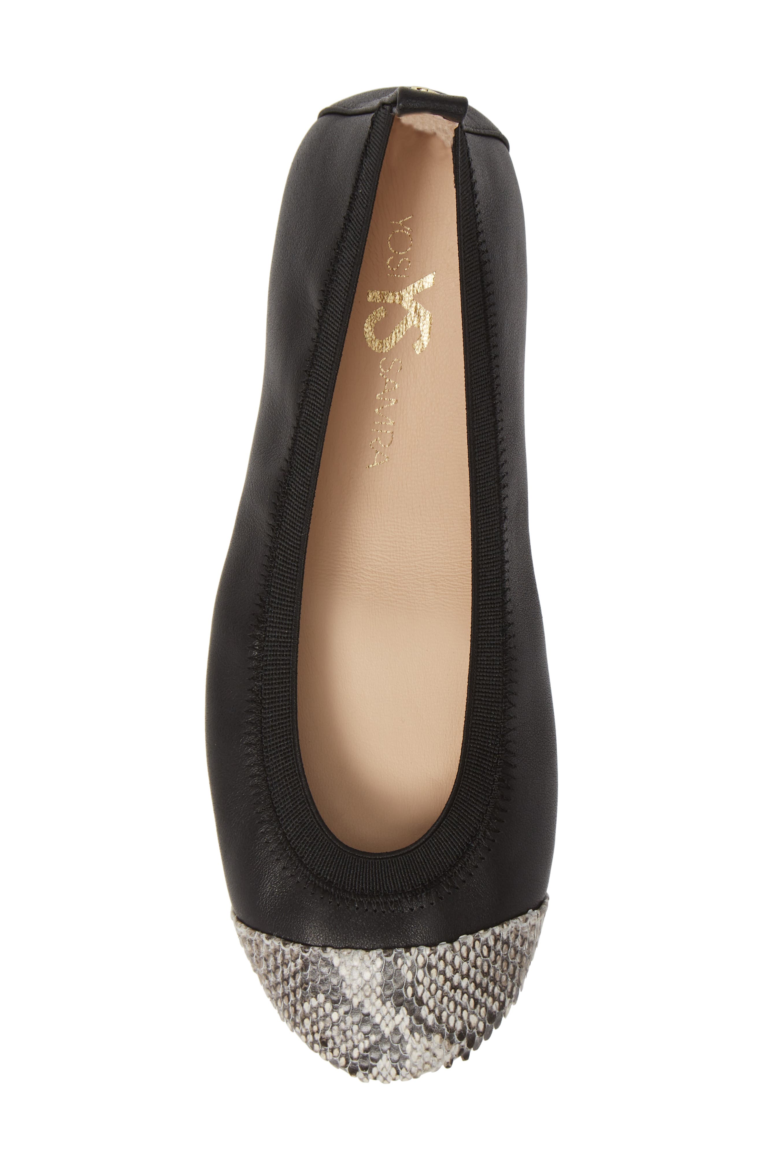 Yosi Samra Samantha Foldable Ballet Flat, Alternate, color, 