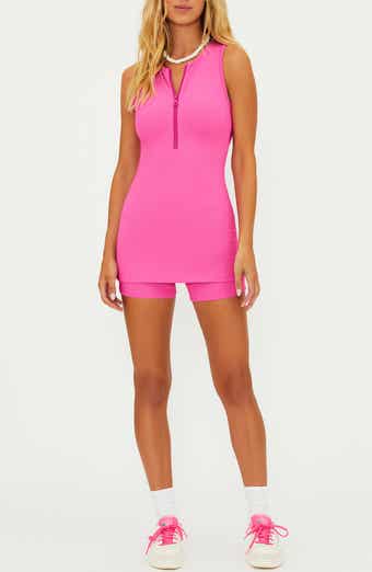 Beach Riot Olina Textured Back Cutout Romper
