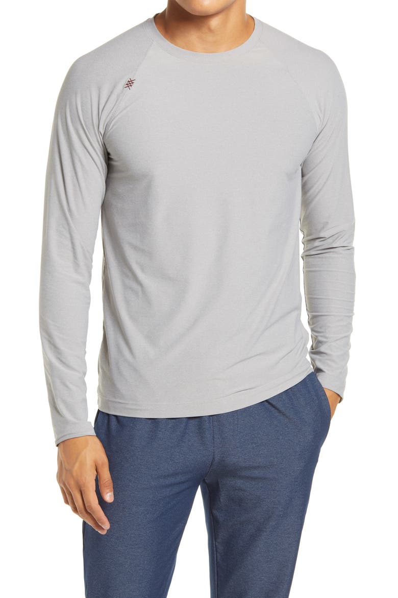 Reign Long Sleeve T-Shirt, Main, color, LIGHT GRAY HEATHER