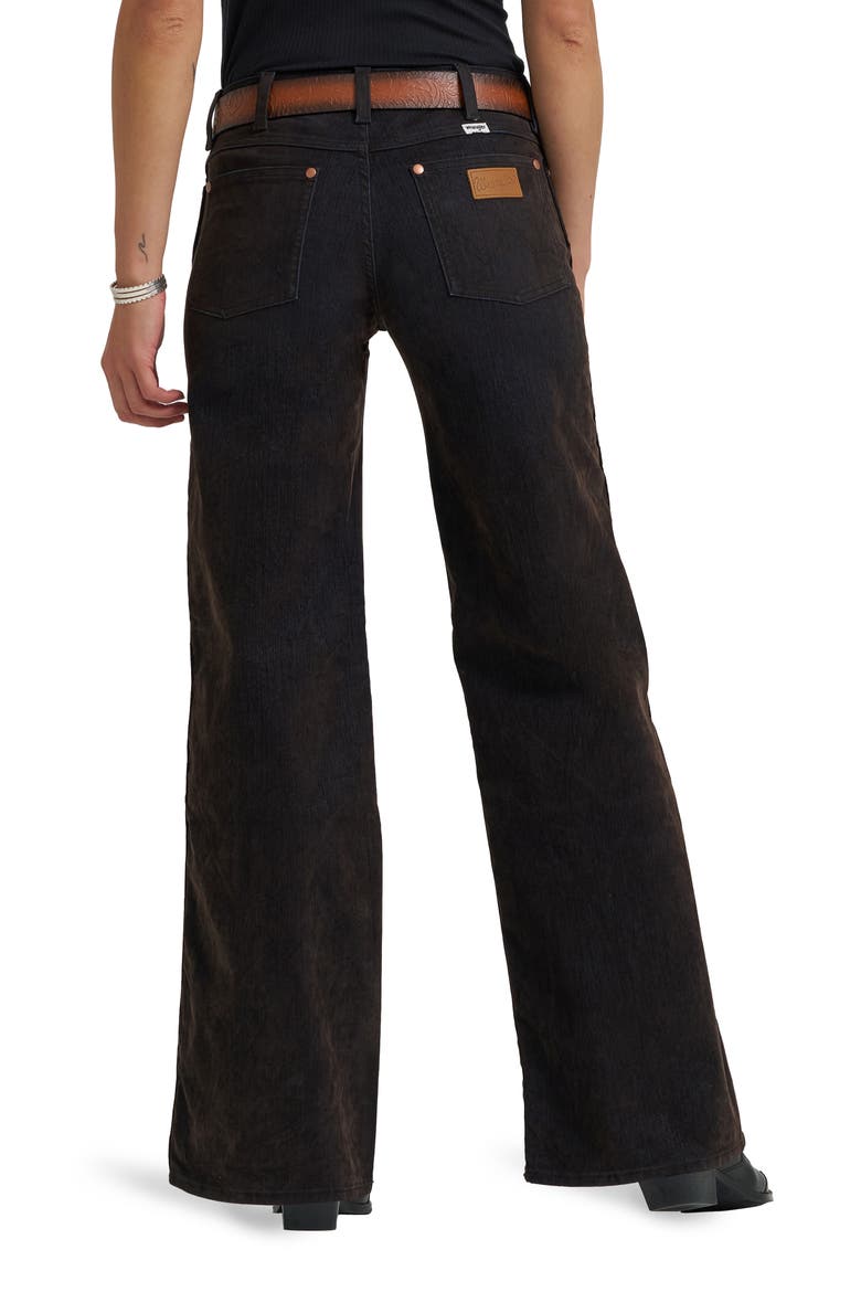 Worldwide Mid Rise Wide Leg Jeans, Alternate, color, MOLE