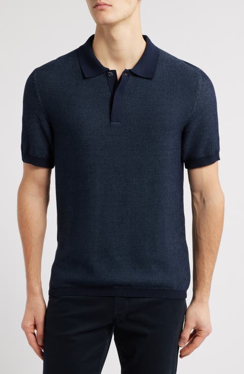 Barley Short Sleeve Cotton Polo Sweater