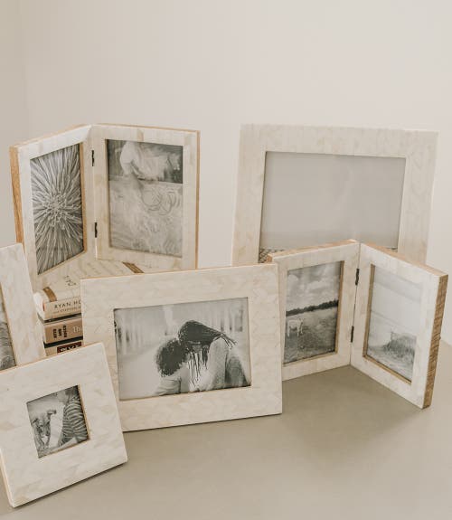 Matr Boomie Artemis Picture Frame In White - 5x7