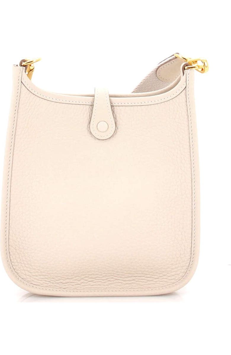 Pre-Owned Hermes Evelyne Bag Gen III Clemence TPM, Alternate, color, Craie