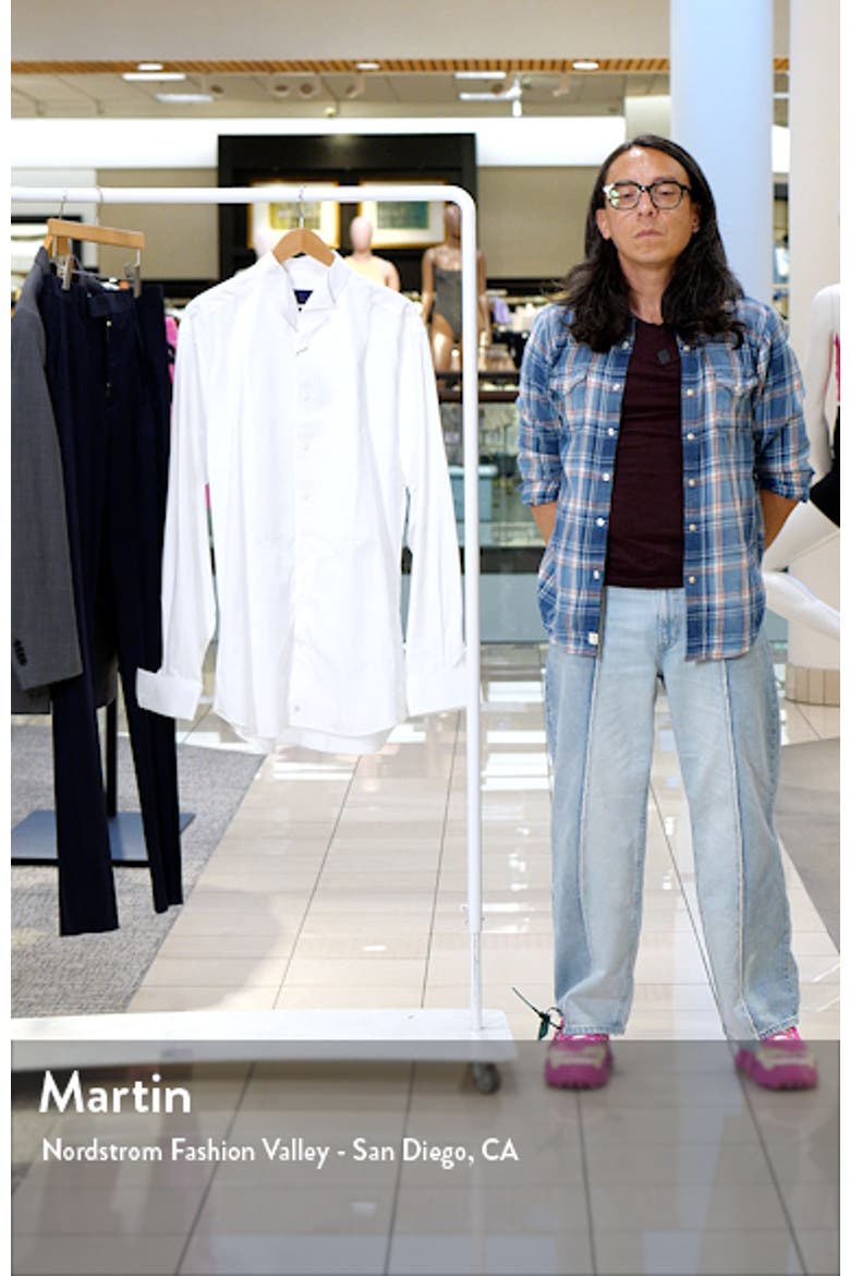 Regular Fit French Cuff Tuxedo Shirt video