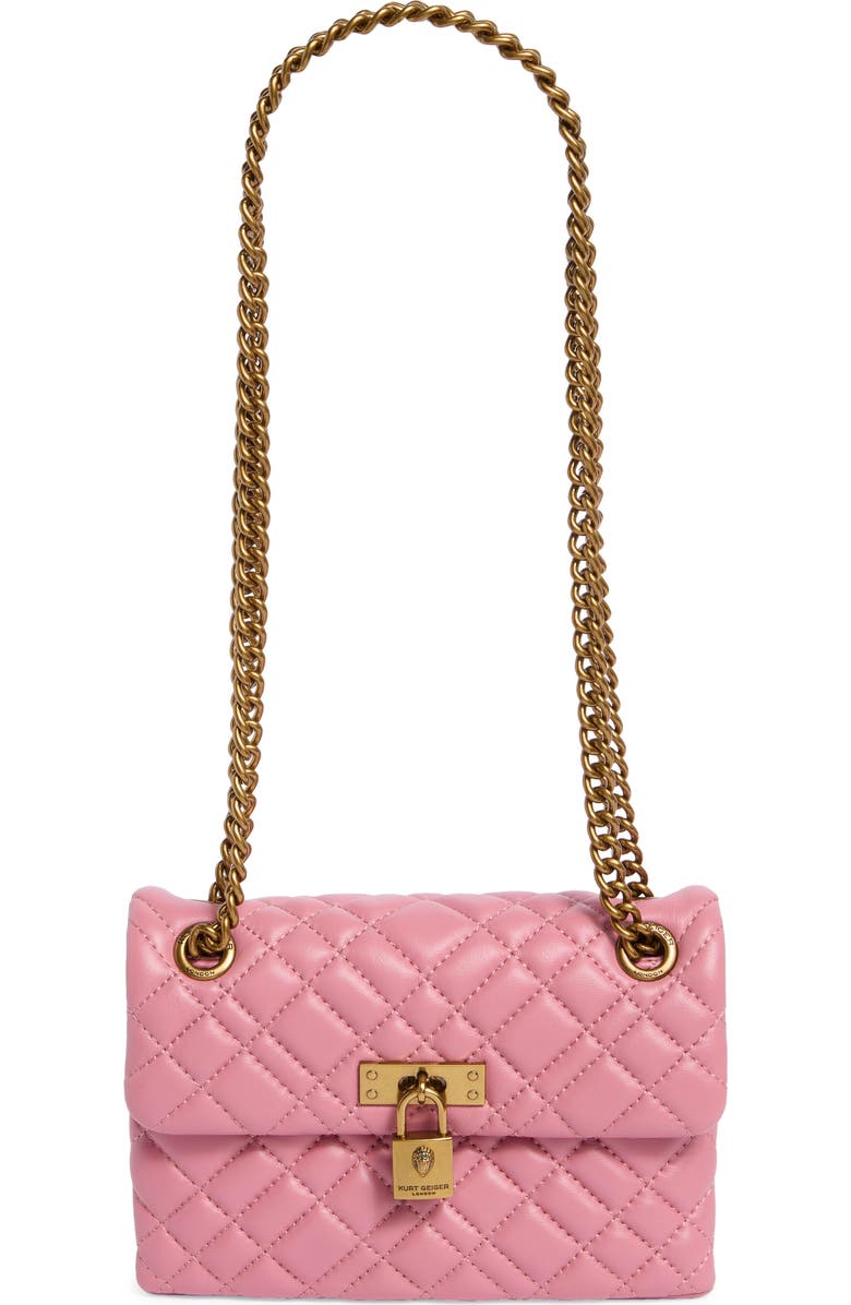 Kurt Geiger London Mini Brixton Bag, Main, color, Pink-Leather