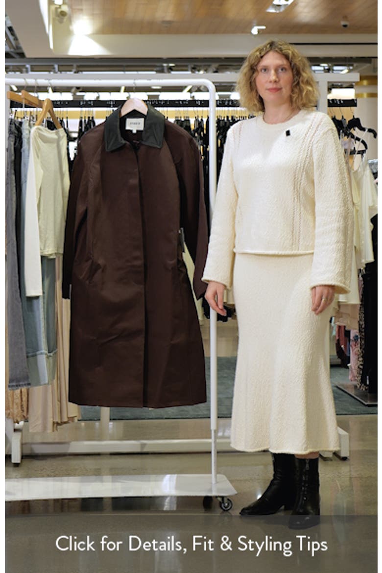 Jonah Leather Collar Coat video