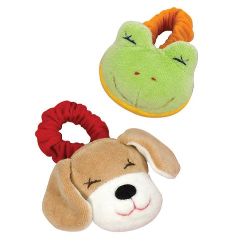 Kaplan Early Learning Company Infant Colorful Wrist Rattles In Multi