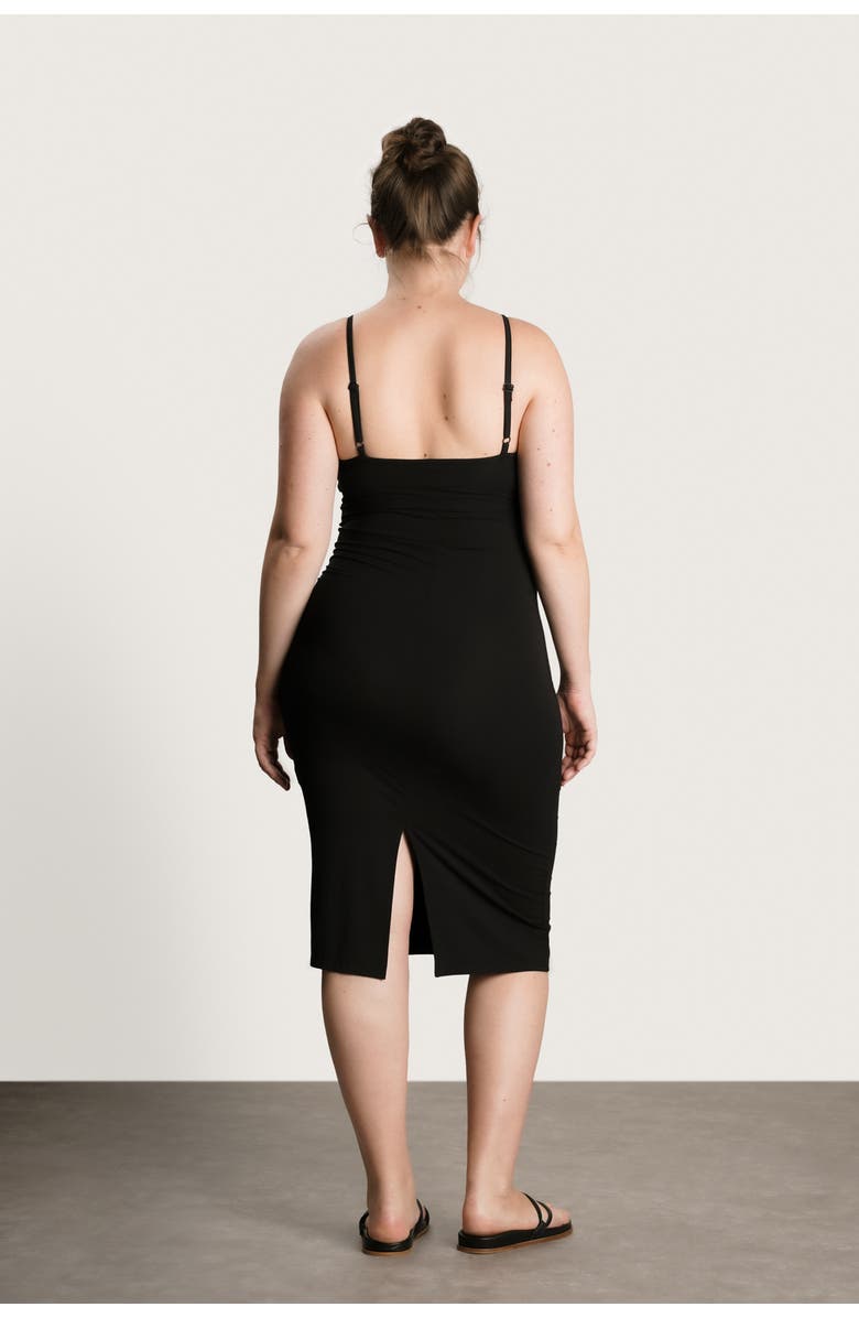 Nom Maternity Feel Good Maternity & Nursing Nightgown, Alternate, color, Black