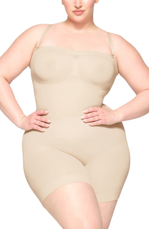 Seamless Sculpt Strapless Shortie Bodysuit
