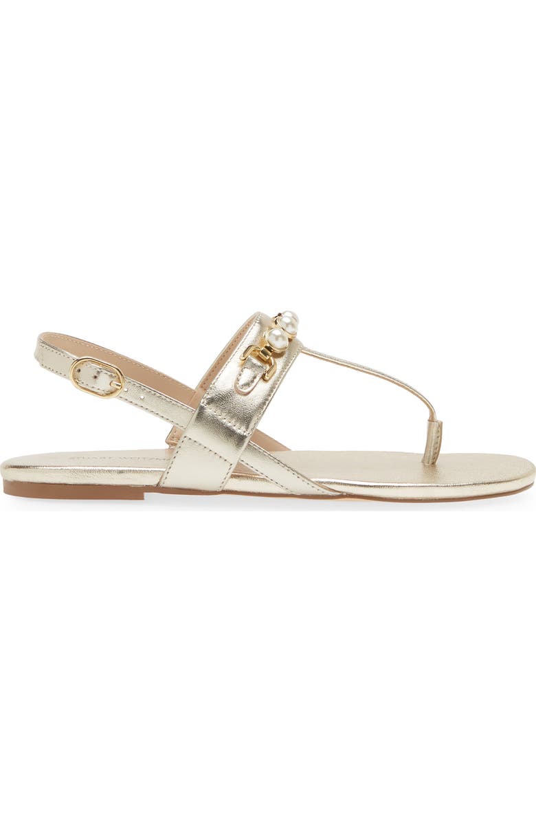 Stuart Weitzman Pearla T-Strap Slingback Sandal, Alternate, color,