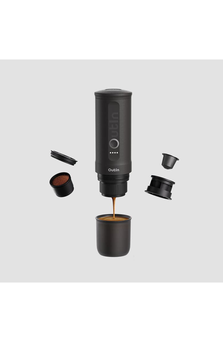 OutIn Nano Portable Electric Espresso Machine, Alternate, color, Space Grey