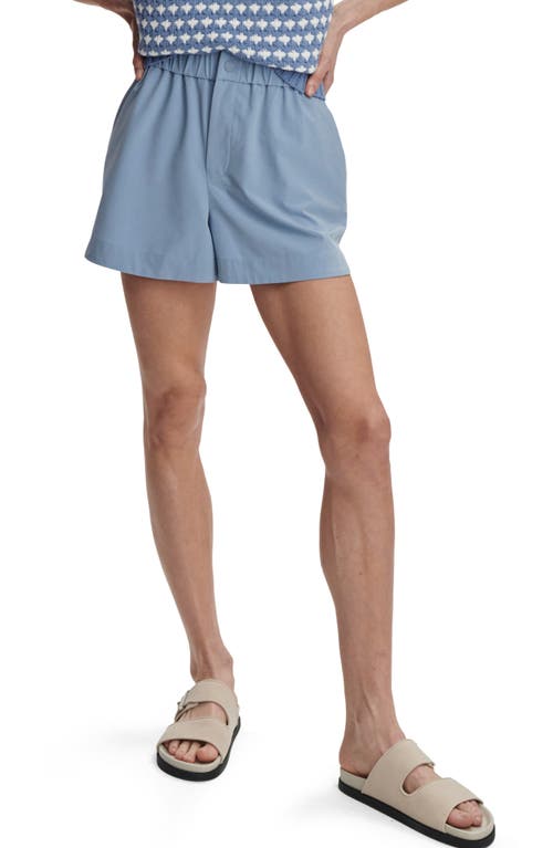 Varley Nila Shorts In Rain Blue