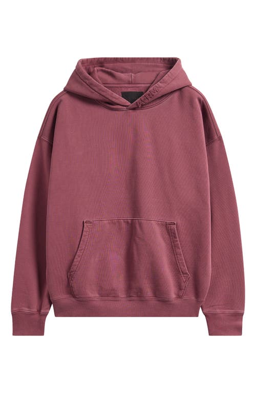 Afrm Blake Cotton Hoodie In Pink