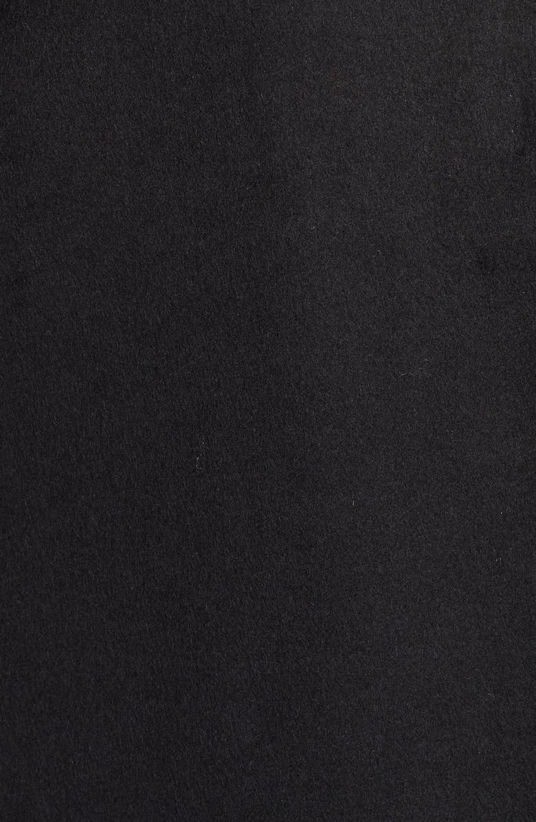 Kenneth Cole New York Knit Sleeve Wool Blend Coat, Alternate, color,