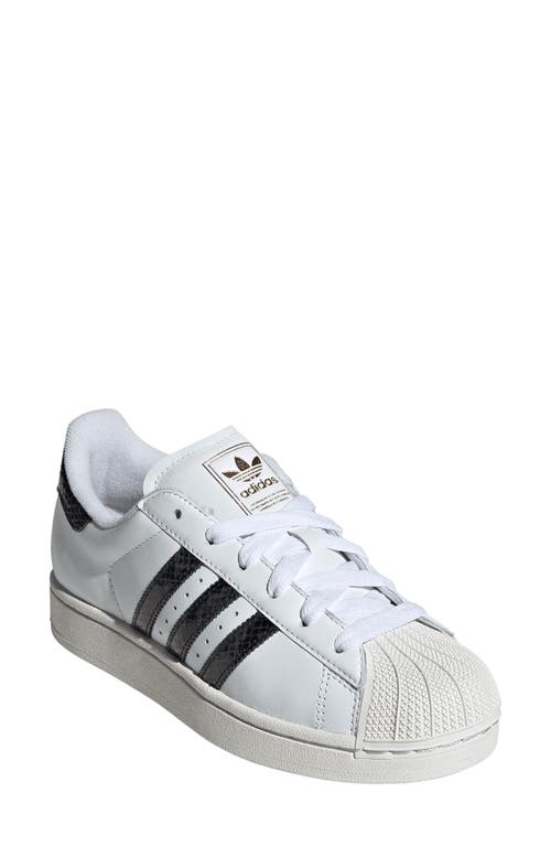 Adidas Originals Superstar Ii Leather Sneakers In White