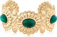 JARDIN Vintage Stone Cuff Bracelet