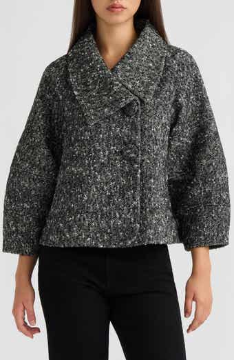 Oversized Herringbone Jacket