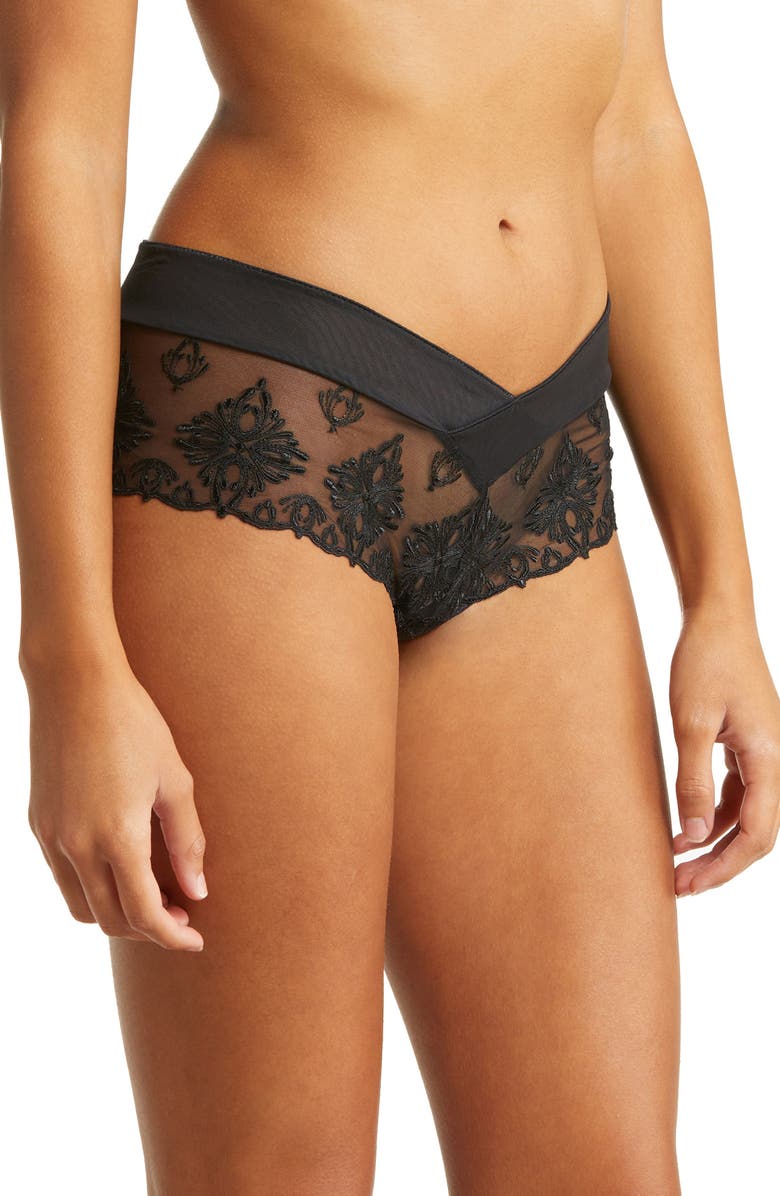 Chantelle Lingerie Champs-Élysées Hipster Panties, Alternate, color, 