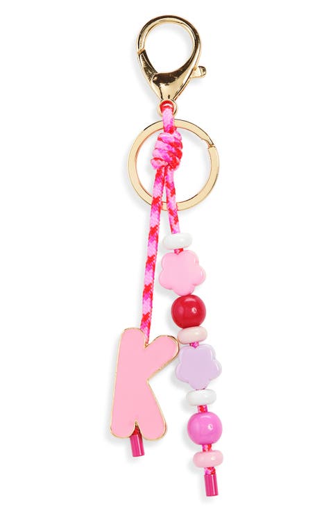 Popping Off Initial Bag Charm