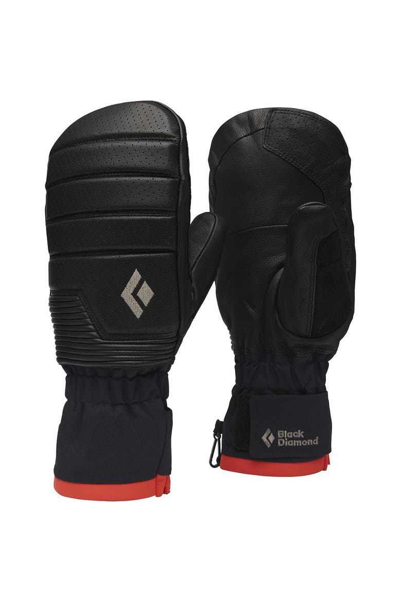 Prression Mitten, Alternate, color, Black/Black