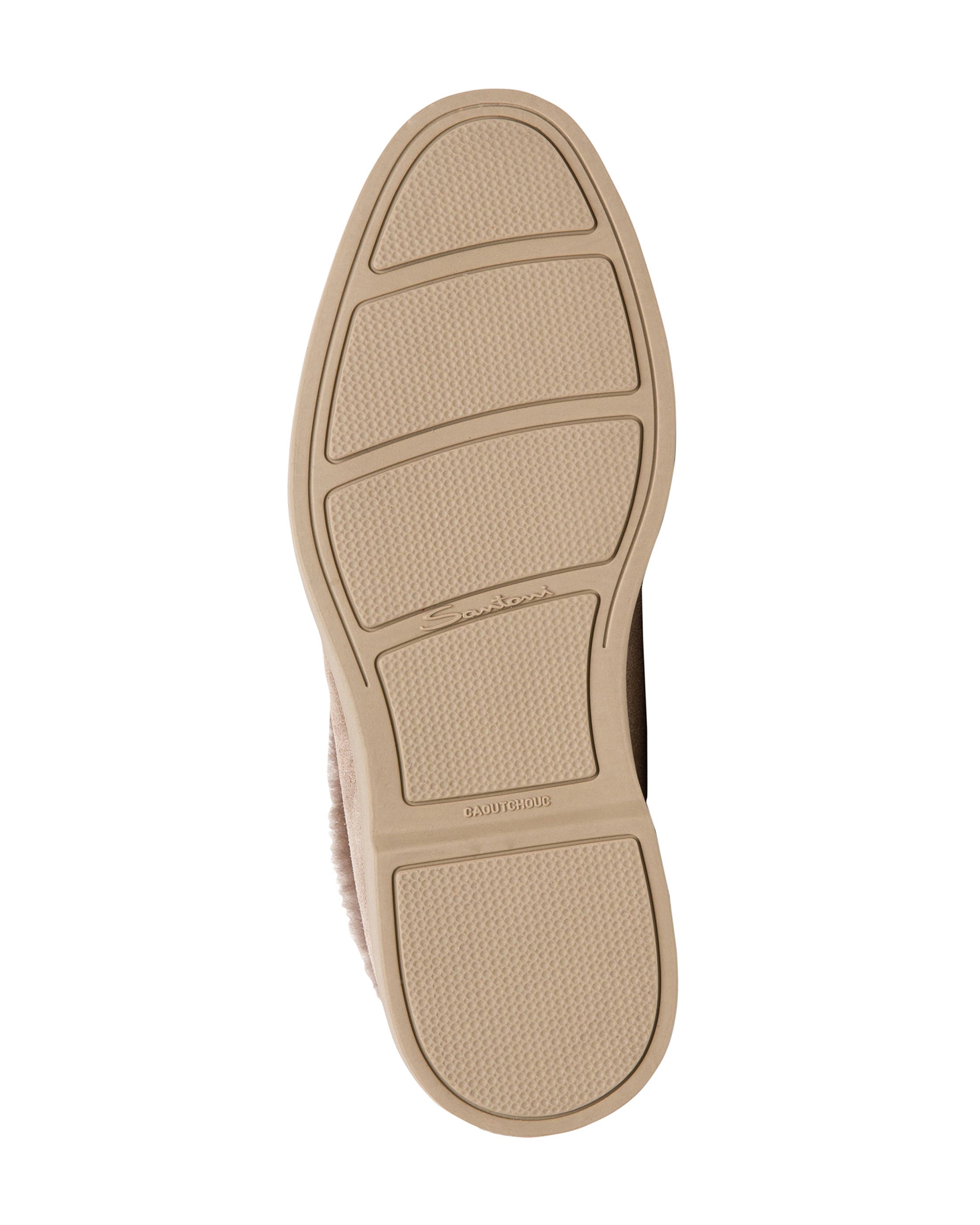 Santoni Suede Desert Boots, Alternate, color, Brown
